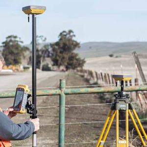 récepteur RTK / GNSS / pour chantier / compact
