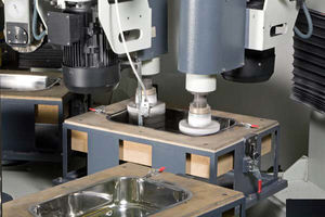 machine de polissage pour acier inoxydable