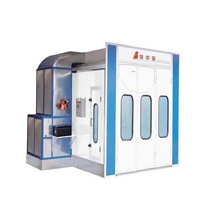 cabine de peinture fermée