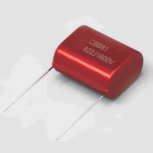 condensateur à film de polypropylène métallisé
