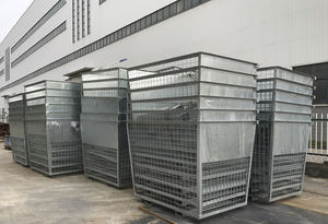 conteneur à déchets en métal