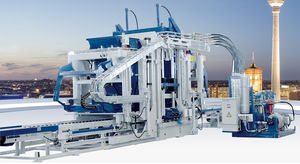 machine de fabrication de blocs en béton