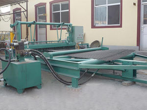 machine de tissage de grillage ondulé