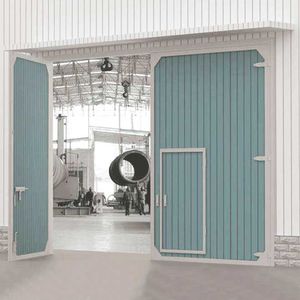 porte industrielle