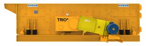 crible vibrant / pour produits en vrac / pour mine / incliné