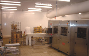 portionneuse de fromage à pâte dure
