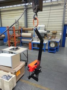 porteur magnétique permanent à commutation manuelle