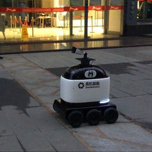 robot de livraison pour nourriture