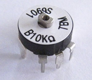 potentiomètre de contrôle