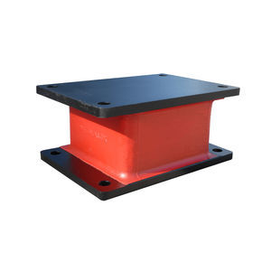 support antivibratoire rectangulaire