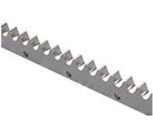 crémaillère à denture droite