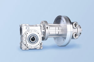 moteur pneumatique avec réducteur à vis sans fin