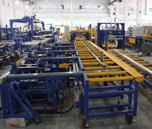 ligne de conditionnement pour profilés en aluminium 1