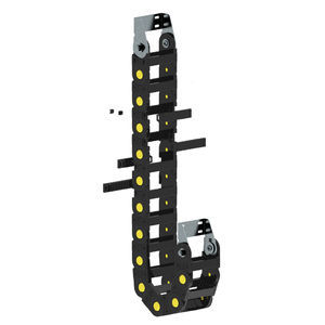 Chaîne Porte-câbles Nylon 100 Cm - Pour CNC, Imprimante 3D - Taille Intérieure 25x57 Mm - Faible Bruit