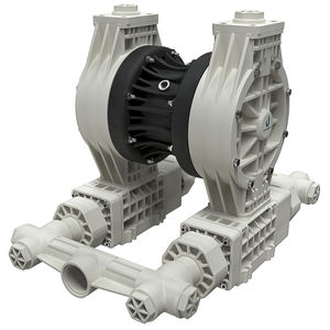 pompe pour produits chimiques / actionnée par air / auto-amorçante / à double membrane