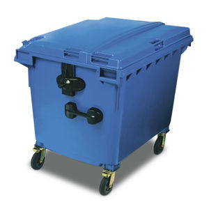 conteneur à déchets en HDPE