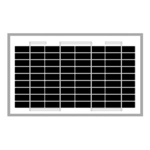 panneau solaire photovoltaïque en silicium monocristallin