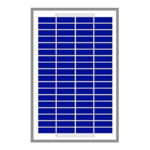 panneau solaire photovoltaïque en silicium polycristallin