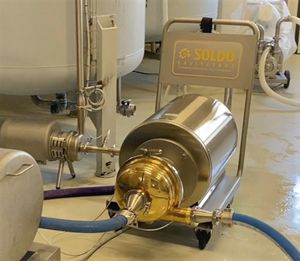 homogénéisateur pour l'industrie cosmétique