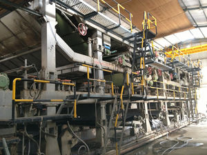 machine à papier Fourdrinier