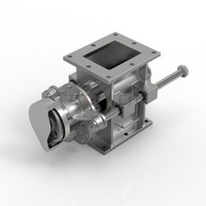 écluse rotative à pulvérulents