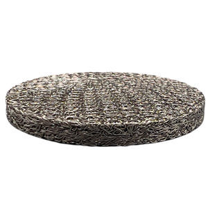 élément filtrant en inox