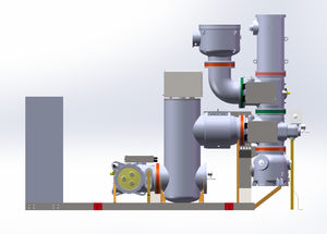 appareillage de commutation isolé au gaz SF6 1