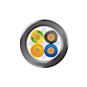 câble électrique d'alimentation