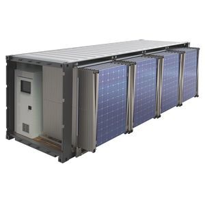 centrale solaire en conteneur