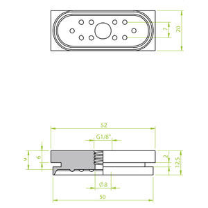 ventouse rectangulaire