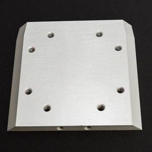 plaque d'appui en aluminium