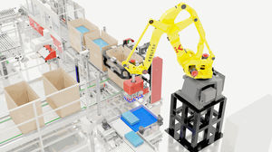 cellule robotisée d'emballage
