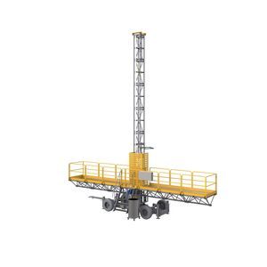 plateforme sur mât mono-mât 1