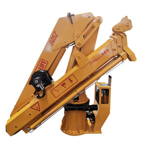grue sur barge