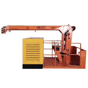 grue sur barge