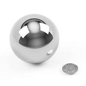 bille en acier inoxydable poli