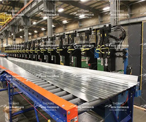 ligne de production d'angle