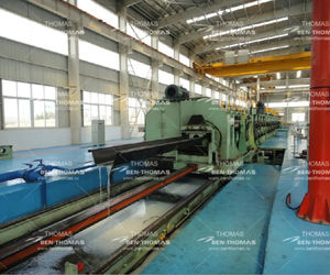 ligne de production de profilés