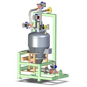 système de transport pneumatique en phase dense 1