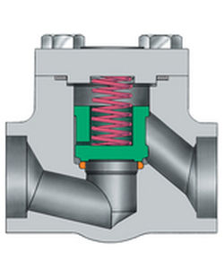 clapet anti-retour à battant