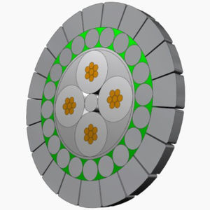 câble électrique d'alimentation