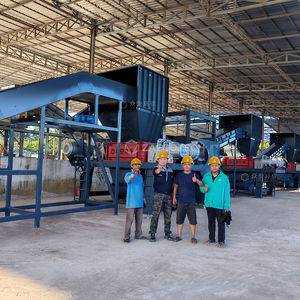 station de traitement des déchets plastique