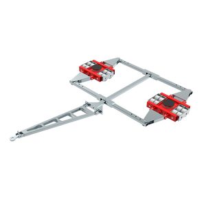 patin rouleur pour forte charge 1