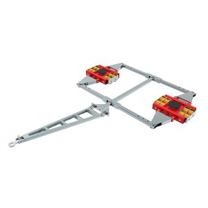 patin rouleur pour forte charge 1