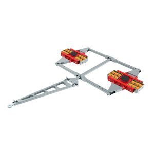 patin rouleur pour forte charge 1