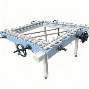 machine d'étirage pour cadres de sérigraphie pneumatique 1