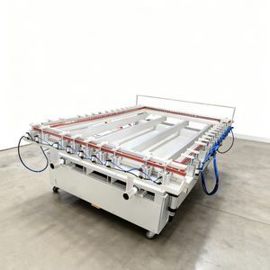 machine d'étirage pour cadres de sérigraphie pneumatique 1