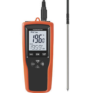 Thermomètre numérique portable sonde PT100 d'immersion, marine