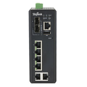Commutateur Ethernet Non Géré 10 Ports 2,5 G - 8 Ports Base-T + 2 Ports SFP 10 G, Pour NAS, PC Gaming, WiFi 6