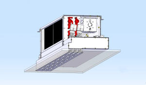 ventiloconvecteur pour montage au plafond